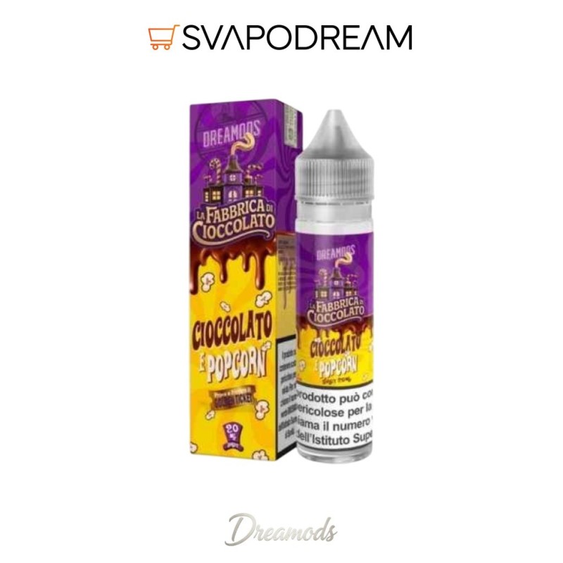 DREAMODS La Fabbrica di Cioccolato - Aroma Shot 20ml CIOCCOLATO E POPCORN