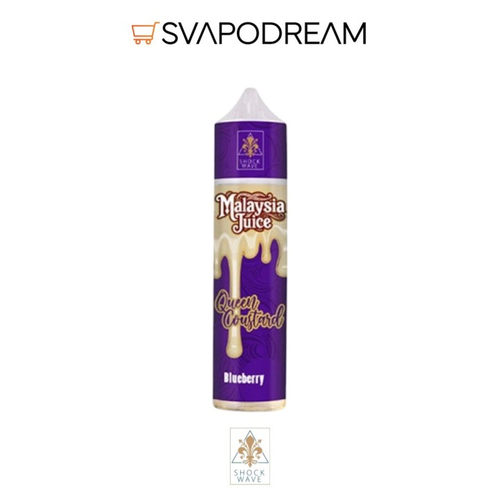 SHOCK WAVE - Aroma Shot 20ml Malaysia Juice QUEEN COUSTARD BLUEBERRY