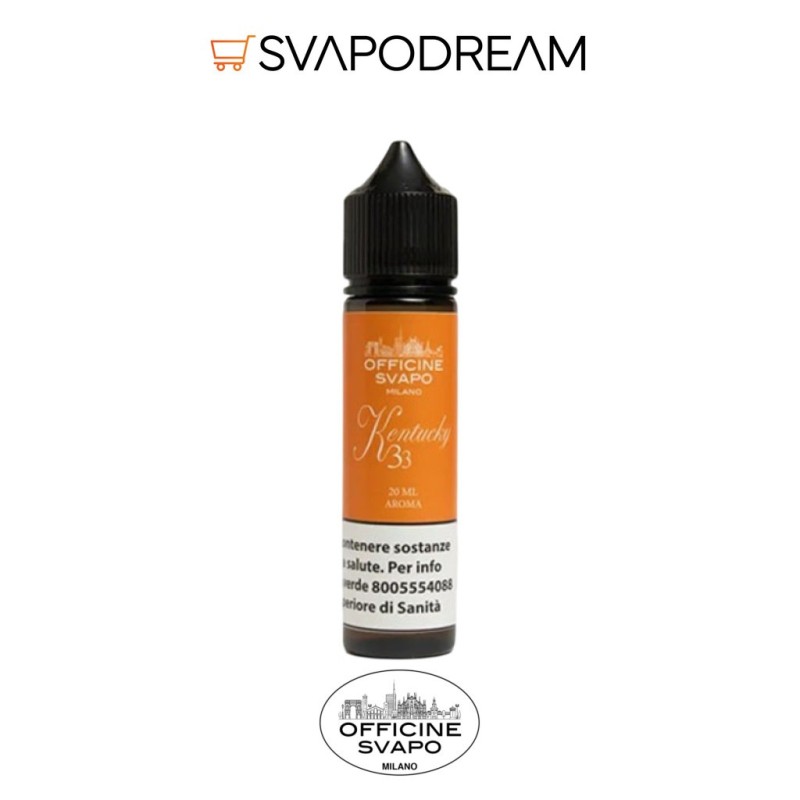 OFFICINE SVAPO - Aroma Shot 20ml KENTUCKY 33
