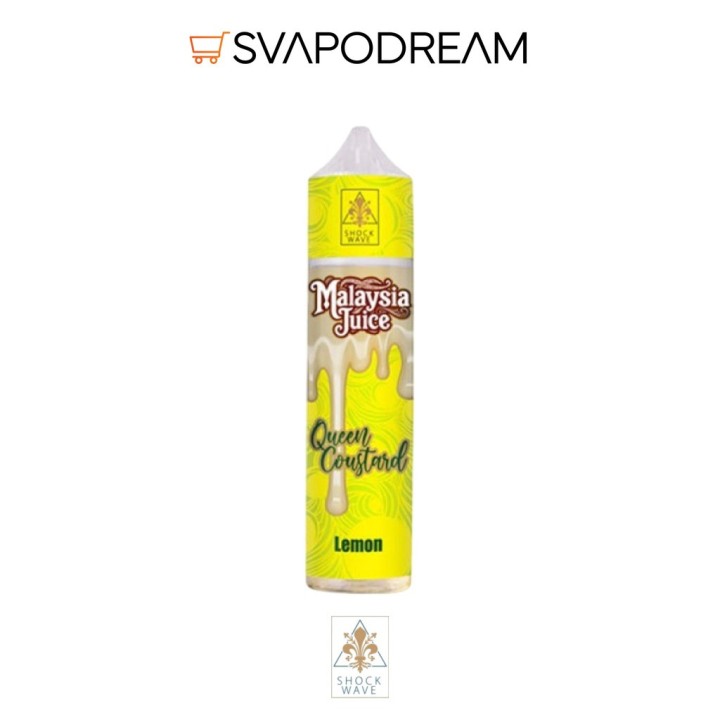 SHOCK WAVE - Aroma Shot 20ml Malaysia Juice QUEEN COUSTARD LEMON