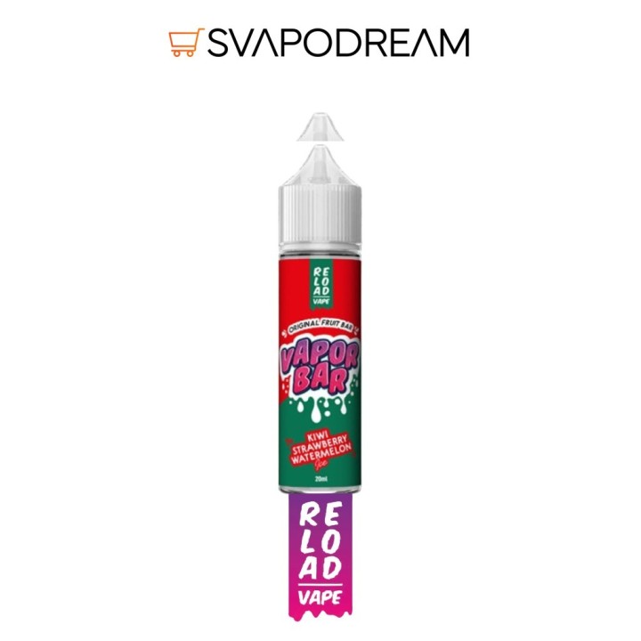 RELOAD VAPE - Aroma Shot 20ml Vapor Bar KIWI STRAWBERRY WATERMELON ICE