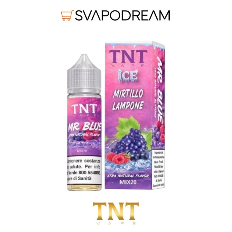 TNT VAPE - Liquido Mix&Vape 20ml Fruity ICE MR. BLUE