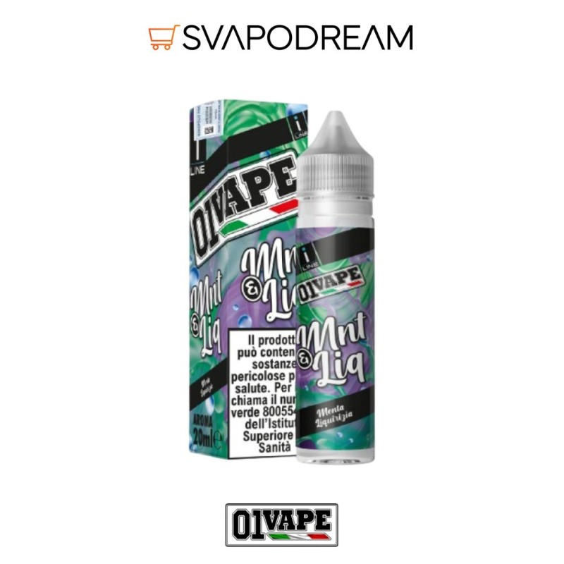 01 VAPE - Aroma Shot 20ml MNT & LIQ