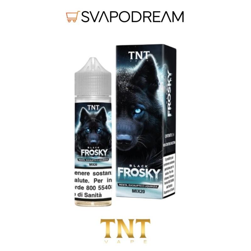 TNT VAPE - Liquido Mix&Vape 20ml FROSKY BLACK