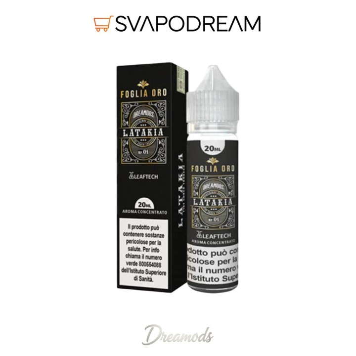 DREAMODS - Aroma Shot 20ml Foglia Oro LATAKIA