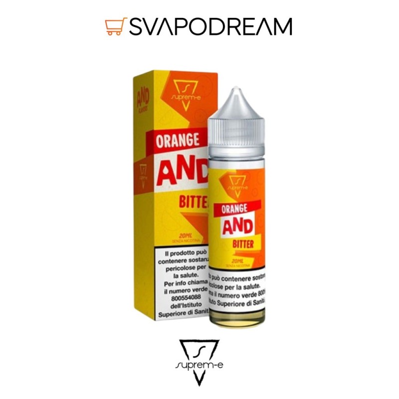SUPREM-E - Liquido Mix&Vape 20ml ORANGE AND BITTER