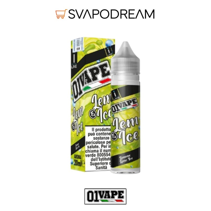 01 VAPE - Aroma Shot 20ml LEM & ICE