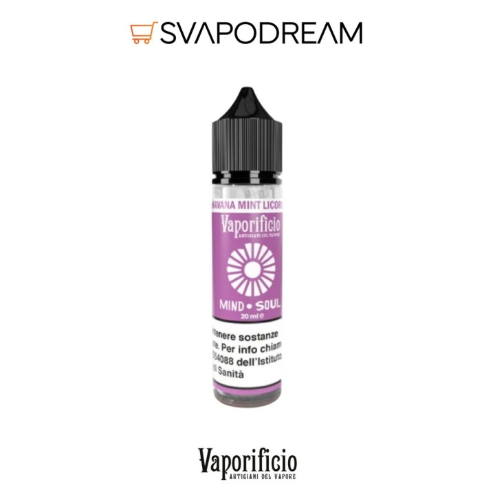 VAPORIFICIO - Aroma Shot 20ml Mind Soul HAVANA MINT LICORICE