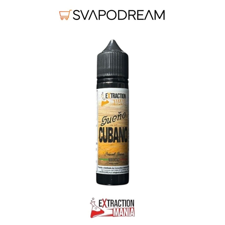 EXTRACTION MANIA SIGARI - Liquido Mix&Vape 20ml SUENO CUBANO