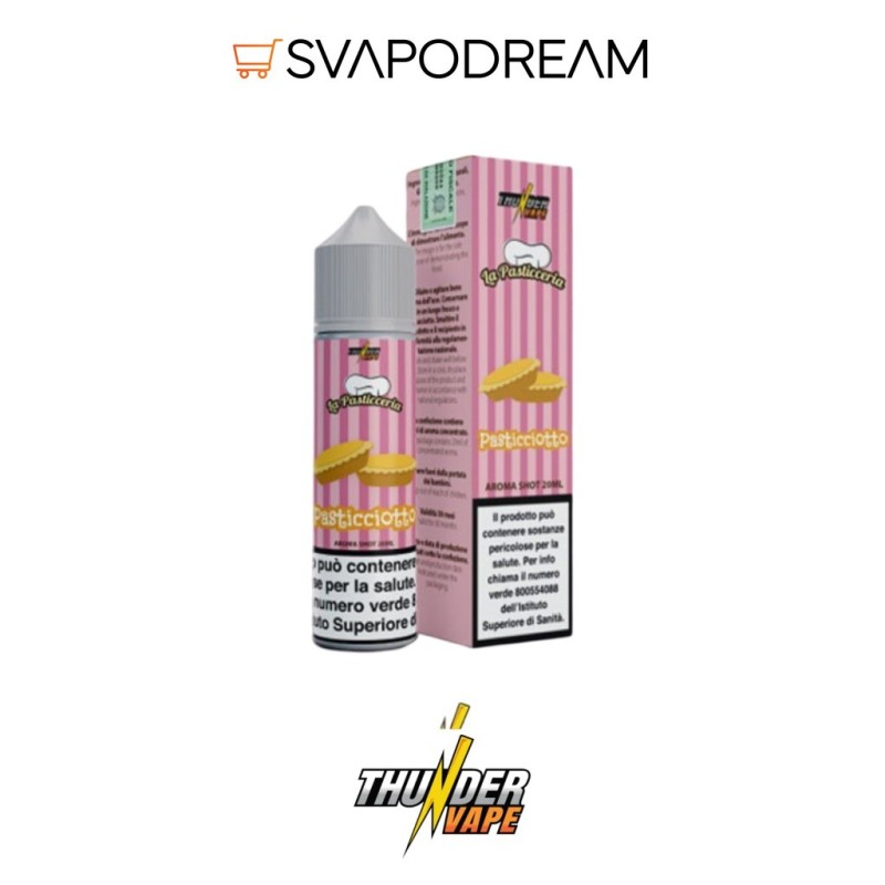 THUNDER VAPE - Aroma Shot 20ml La Pasticceria PASTICCIOTTO