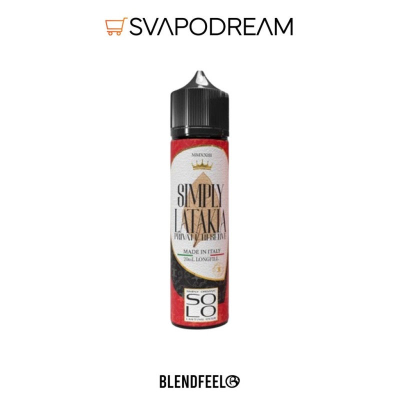 BLENDFEEL - Aroma Shot 20ml Solo Private Reserve SIMPLY LATAKIA