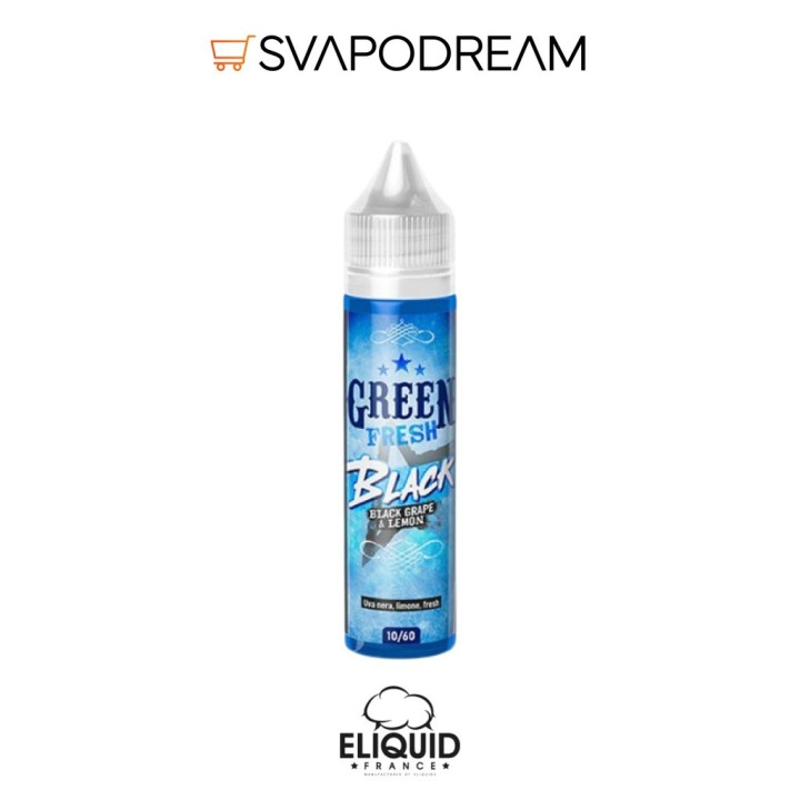 ELIQUID FRANCE - Aroma Shot 10ml Green Fresh BLACK