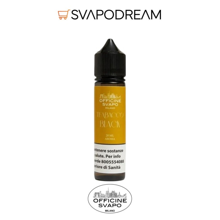 OFFICINE SVAPO - Aroma Shot 20ml TEABACCO BLACK