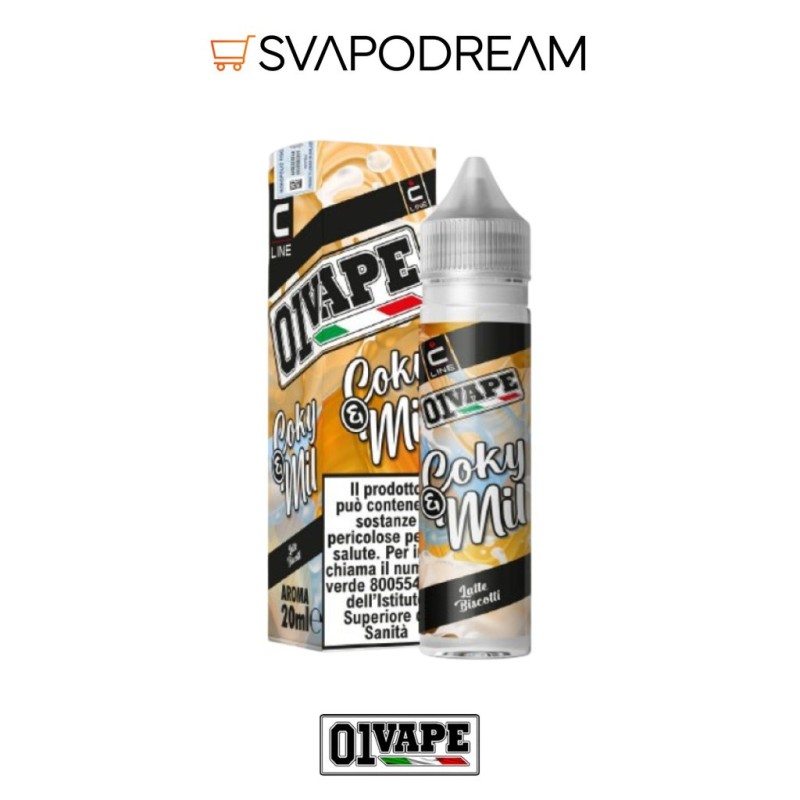 01 VAPE - Aroma Shot 20ml COKY & MIL