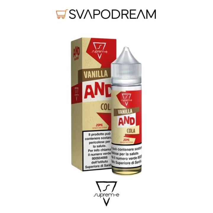 SUPREM-E - Liquido Mix&Vape 20ml VANILLA AND COLA
