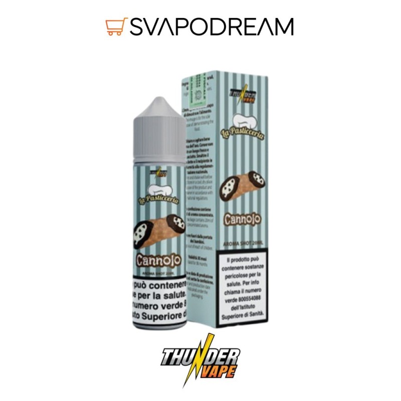 THUNDER VAPE - Aroma Shot 20ml La Pasticceria CANNOLO