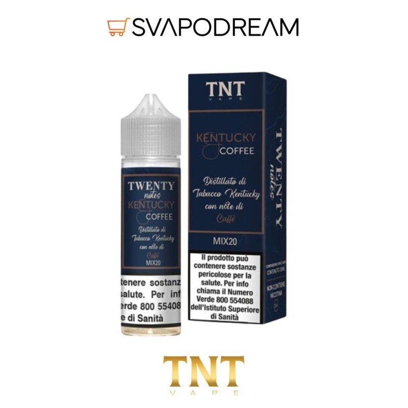 TNT VAPE -  Liquido Mix&Vape 20ml Twenty Notes KENTUCKY COFFEE