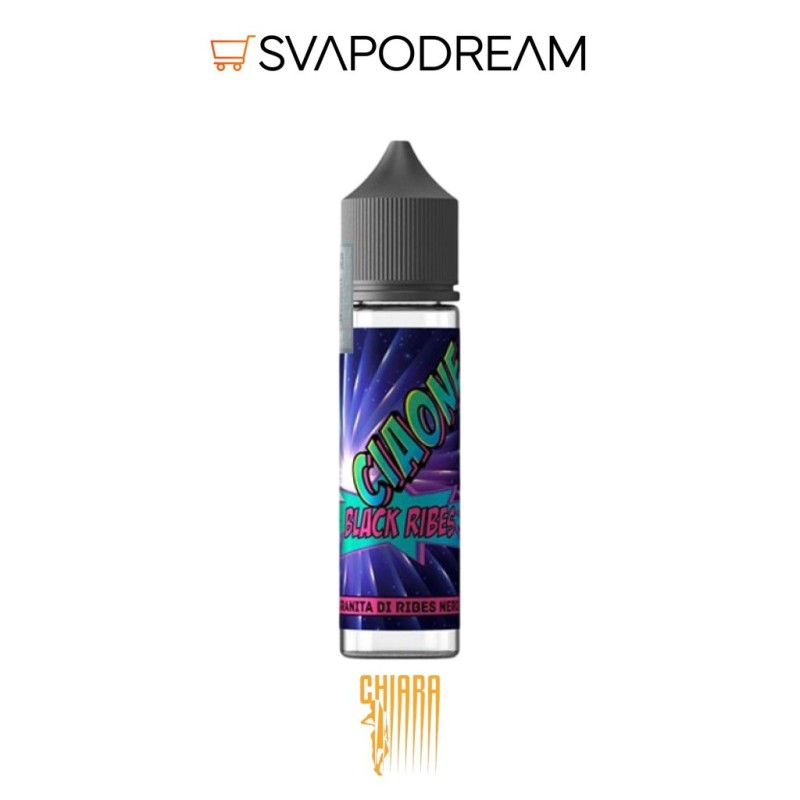 MOSS VAPE - Liquido Mix&Vape 20ml CIAONE BLACK RIBES