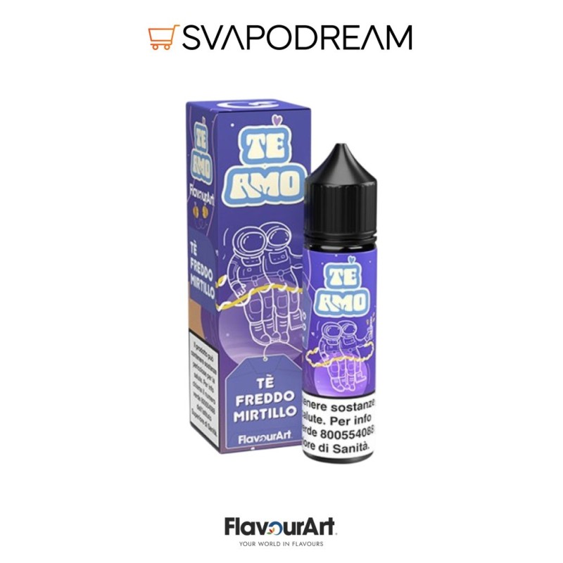 FLAVOURART - Aroma Shot 20ml Te Amo TE FREDDO MIRTILLO