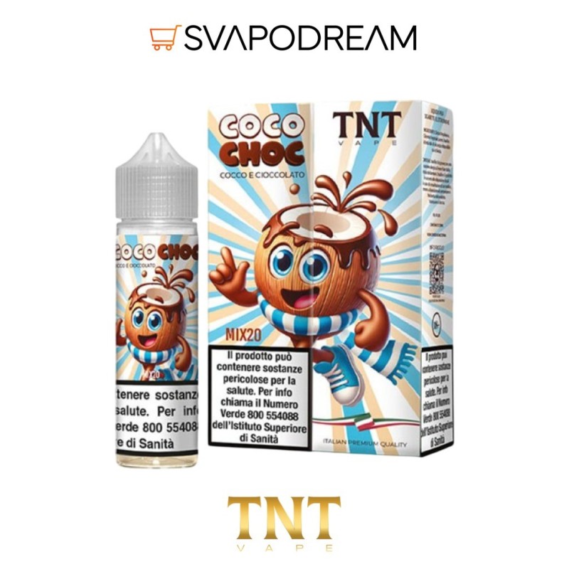 TNT VAPE - Liquido Mix&Vape 20ml COCO CHOC