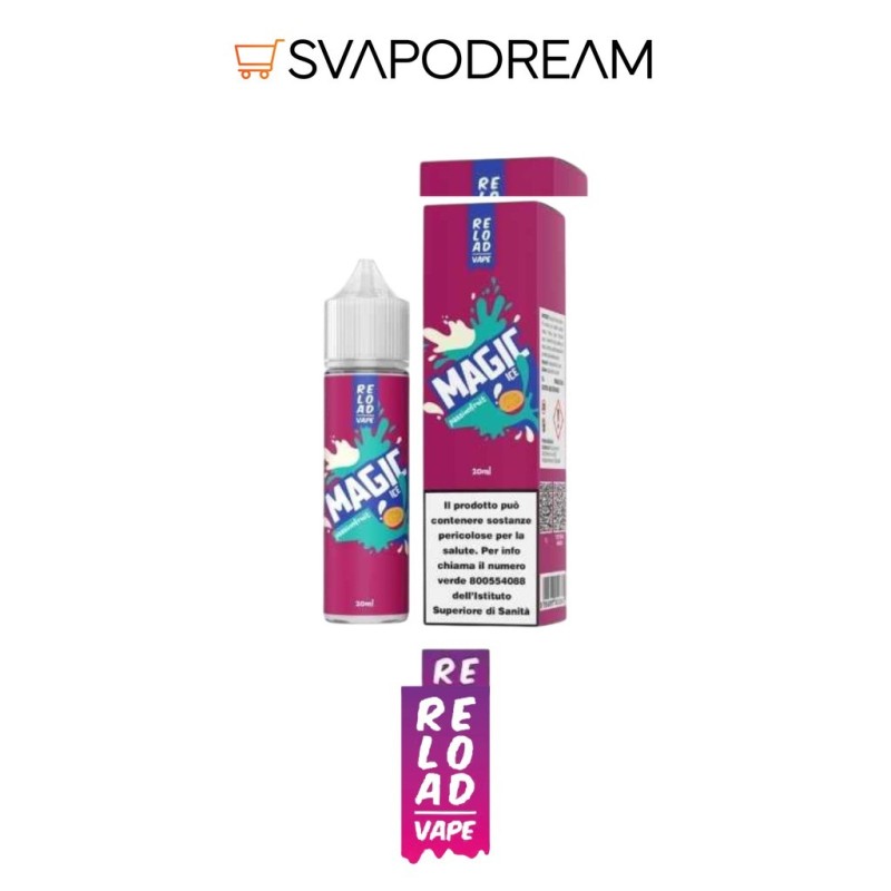 RELOAD VAPE - Aroma Shot 20ml Magic Ice PASSIONFRUIT