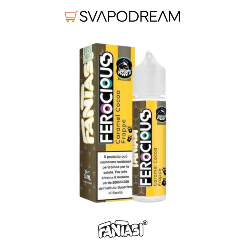FANTASI VAPE FEROCIOUS - Aroma Shot 20ml CARAMEL COCOA FRAPPE
