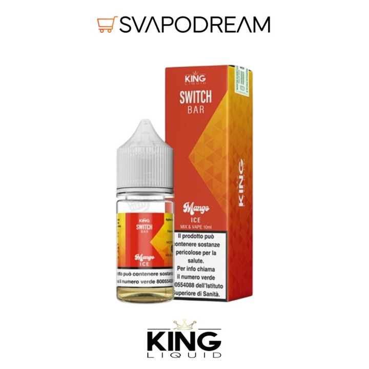 KING LIQUID - Liquido Mix&Vape 10ml SWITCH BAR MANGO ICE