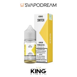 KING LIQUID - Liquido Mix&Vape 10ml SWITCH GOLD TOBACCO