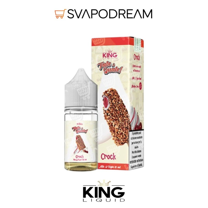 KING LIQUID - Liquido Mix&Vape 10ml TALE & QUALE CROCK