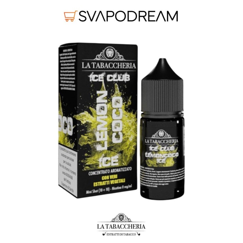 LA TABACCHERIA ICE CLUB - Aroma Mini Shot 10ml LEMONCOCO ICE