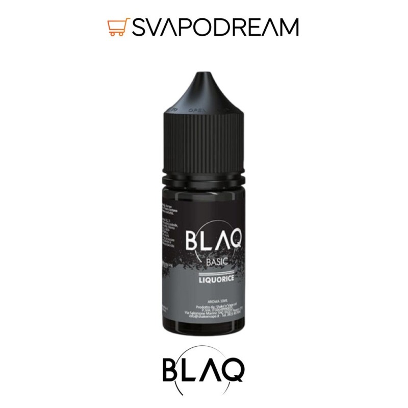 BLAQ VAPOR - Aroma Mini Shot 10ml Basic LIQUORICE