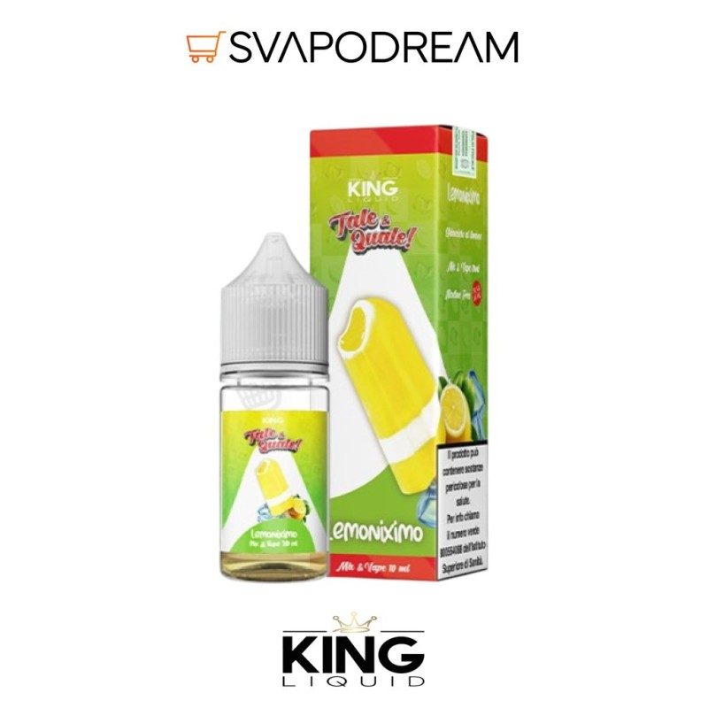 KING LIQUID - Liquido Mix&Vape 10ml TALE & QUALE LEMONIXIMO