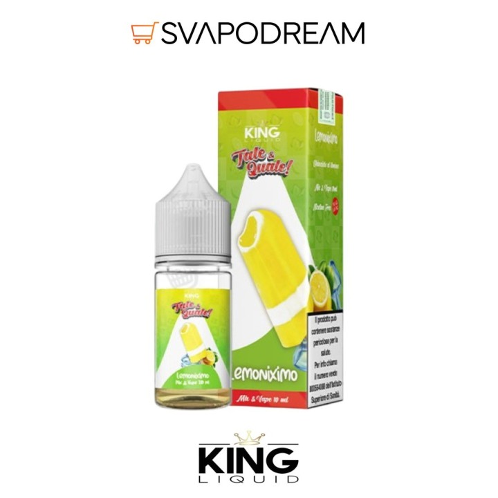 KING LIQUID - Liquido Mix&Vape 10ml TALE & QUALE LEMONIXIMO