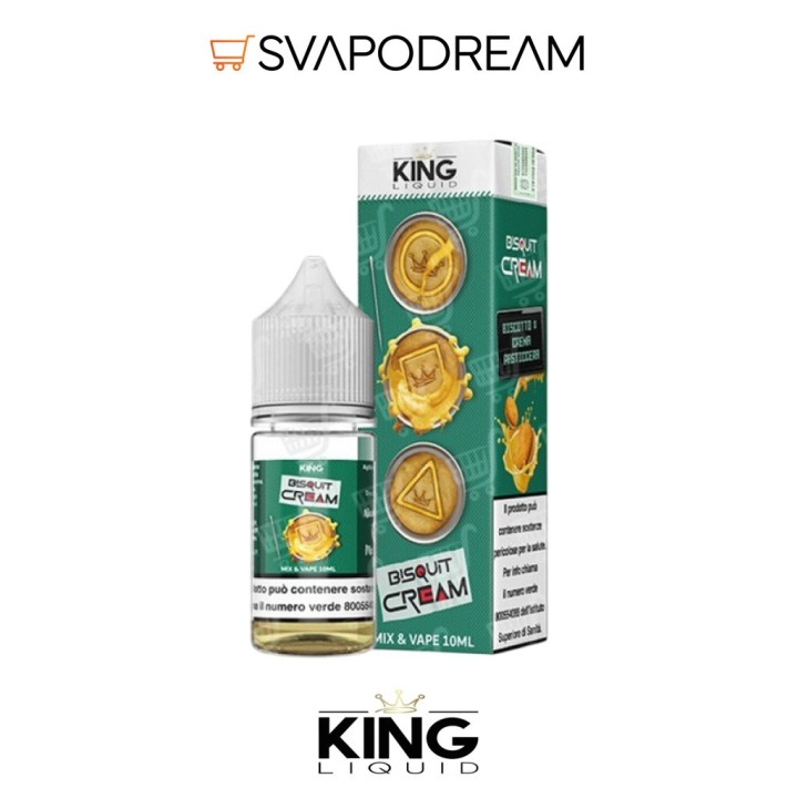 KING LIQUID - Liquido Mix&Vape 10ml BISQUIT CREAM