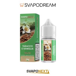 SVAPONEXT - Aroma Mini Shot 10ml Starter Flavour TABACCO E VANIGLIA