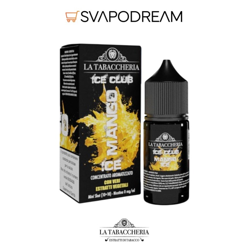 LA TABACCHERIA ICE CLUB - Aroma Mini Shot 10ml MANGO ICE
