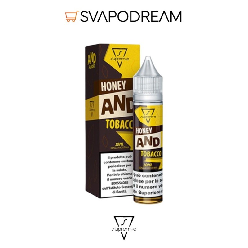 SUPREM-E - Liquido Mix&Vape 10ml HONEY AND TOBACCO