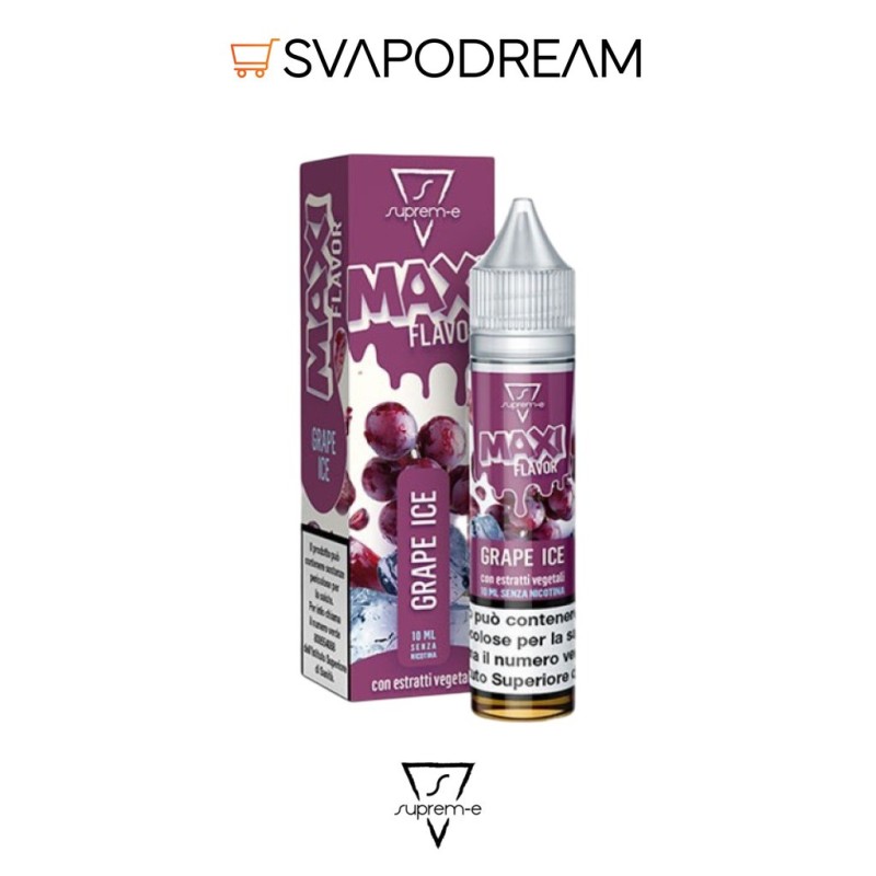 SUPREM-E - Liquido Mix&Vape 10ml MAXI Flavor GRAPE ICE