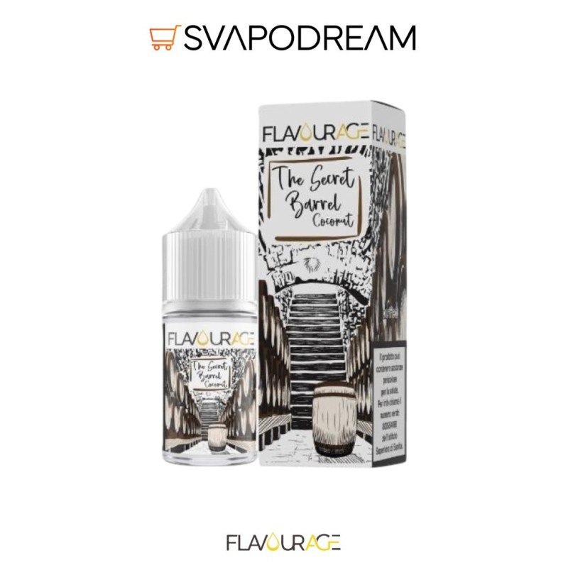 FLAVOURAGE - Aroma Mini Shot 10ml THE SECRET BARREL COCONUT