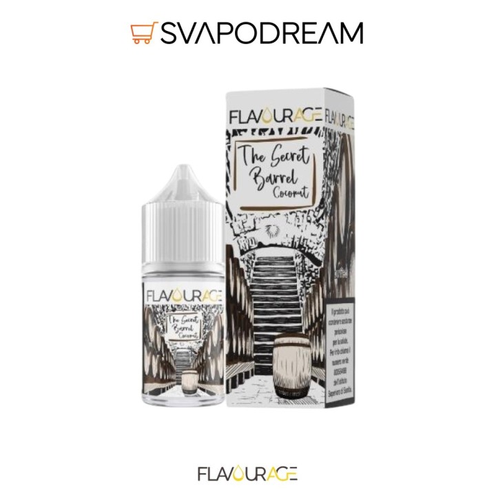 FLAVOURAGE - Aroma Mini Shot 10ml THE SECRET BARREL COCONUT