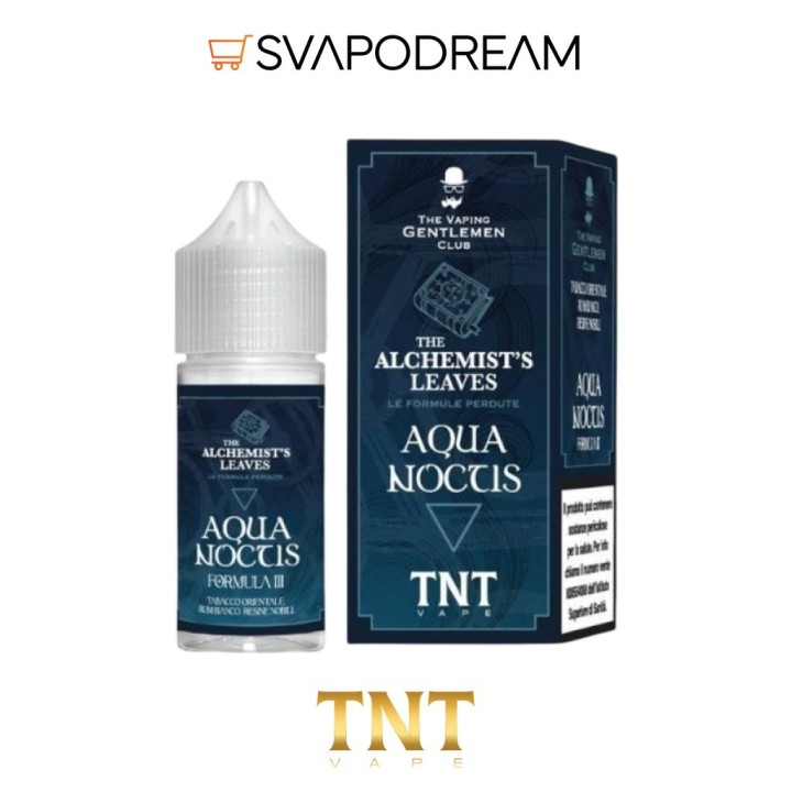TNT VAPE -  Liquido Mix&Vape 10ml Alchemist's Leaves AQUA NOCTIS