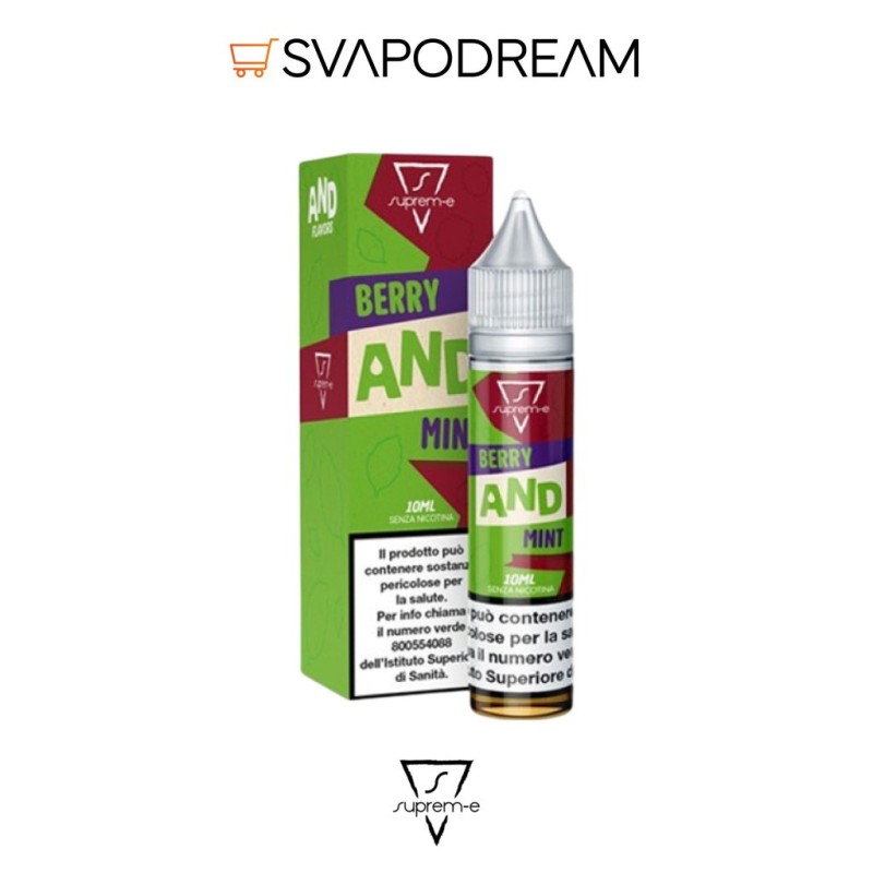 SUPREM-E - Liquido Mix&Vape 10ml BERRY AND MINT