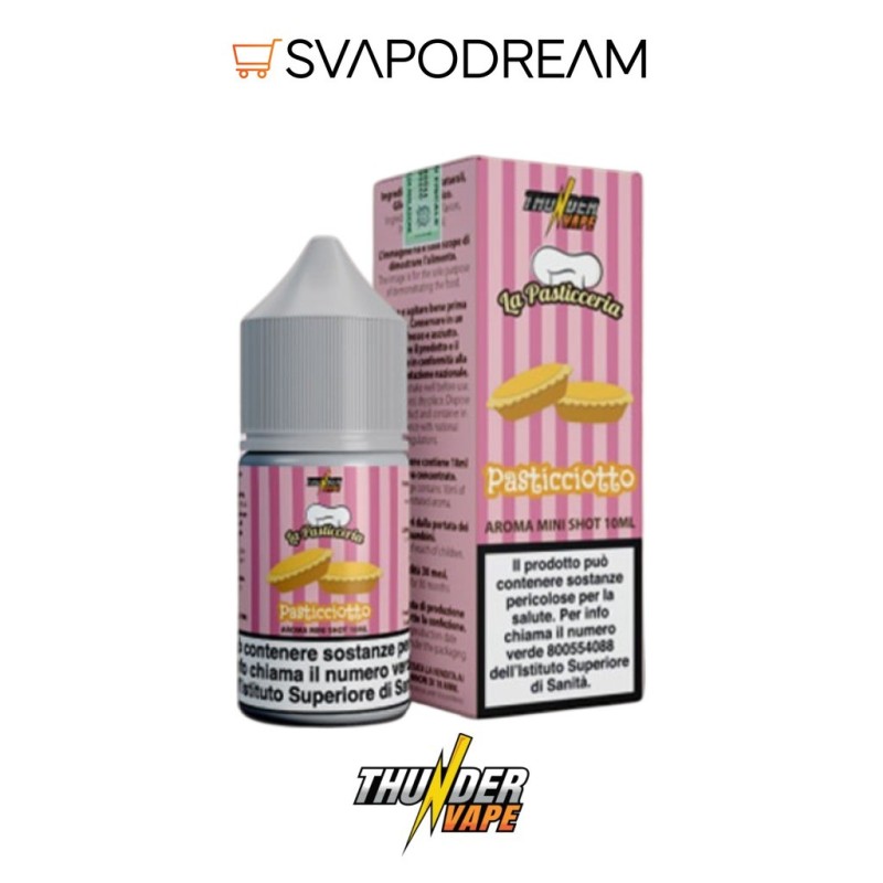 THUNDER VAPE - Aroma Mini Shot 10ml La Pasticceria PASTICCIOTTO