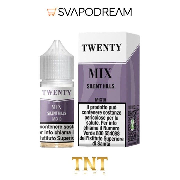 TNT VAPE -  Liquido Mix&Vape 10ml Twenty Mix SILENT HILLS
