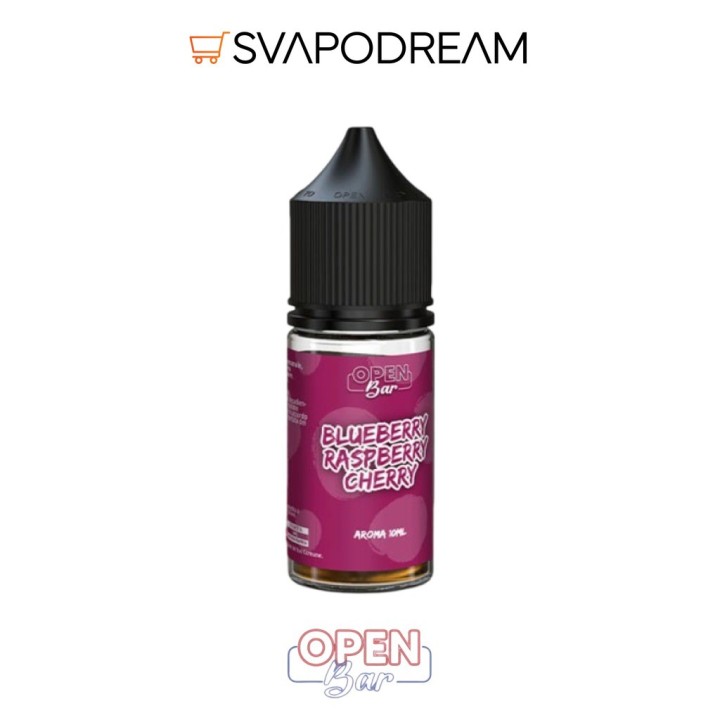OPEN BAR - Aroma Mini Shot 10ml BLUEBERRY RASPBERRY CHERRY
