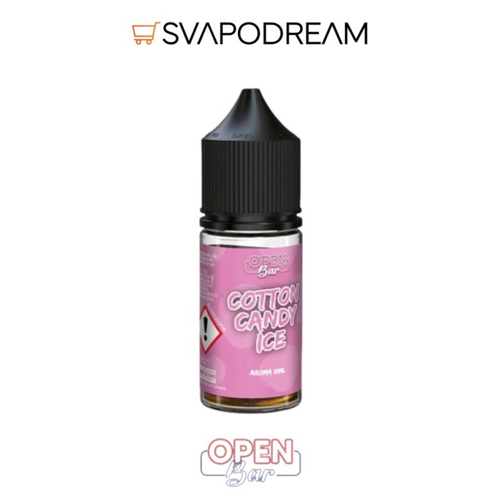 OPEN BAR - Aroma Mini Shot 10ml COTTON CANDY ICE