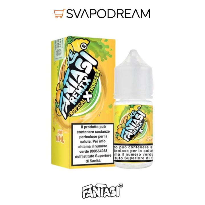 FANTASI VAPE REMIX - Aroma Mini Shot 10ml TROPICAL X THUNDER ICE