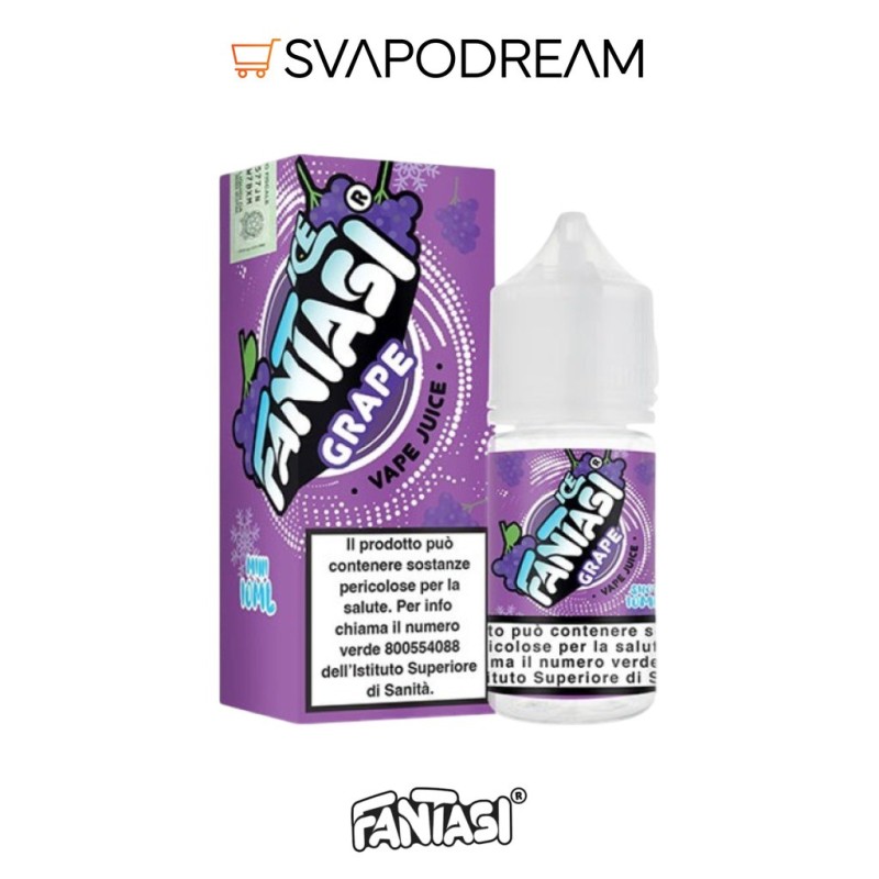 FANTASI VAPE - Aroma Mini Shot 10ml GRAPE ICE
