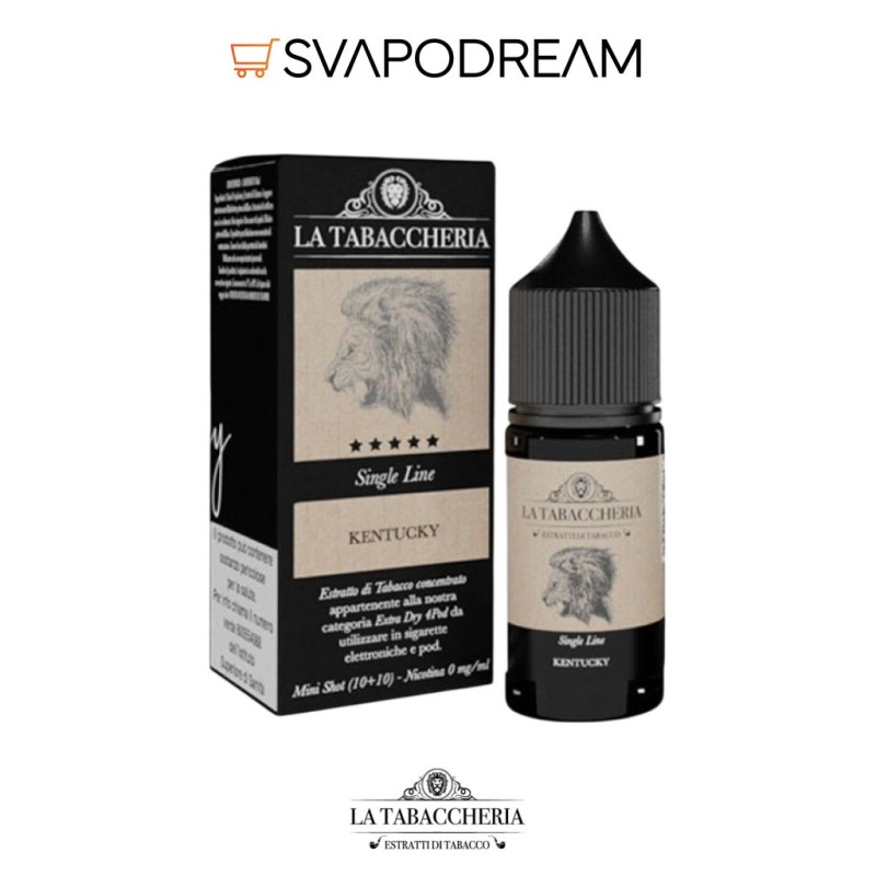 LA TABACCHERIA SINGLE LINE - Aroma Mini Shot 10ml KENTUCKY