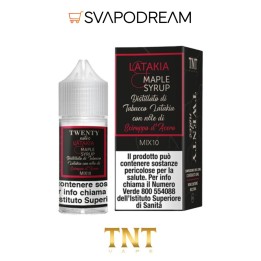 TNT VAPE -  Liquido Mix&Vape 10ml Twenty Notes LATAKIA MAPLE SYRUP
